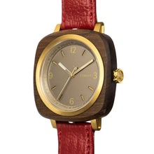 Cargar imagen en el visor de la galería, Reloj Foster Wood Red
